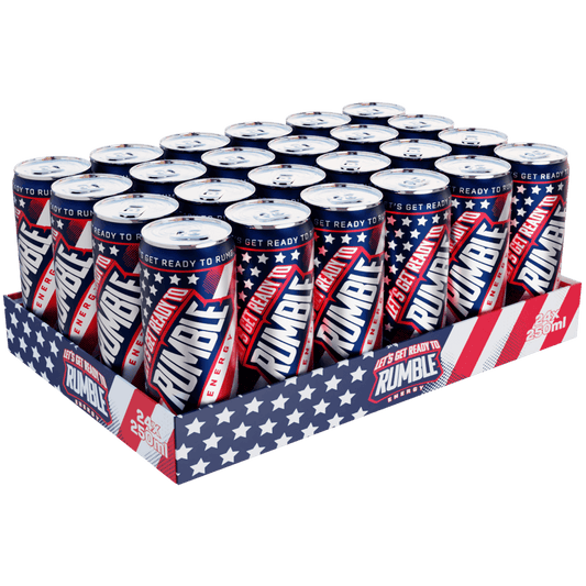 24 x Let's Get Ready To Rumble Energy Drink - Original 250ml - Let's Get Ready To Rumble Energy